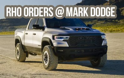 RHO Orders @ Mark Dodge! $9K-$11K Dealer Discount (Before incentives)